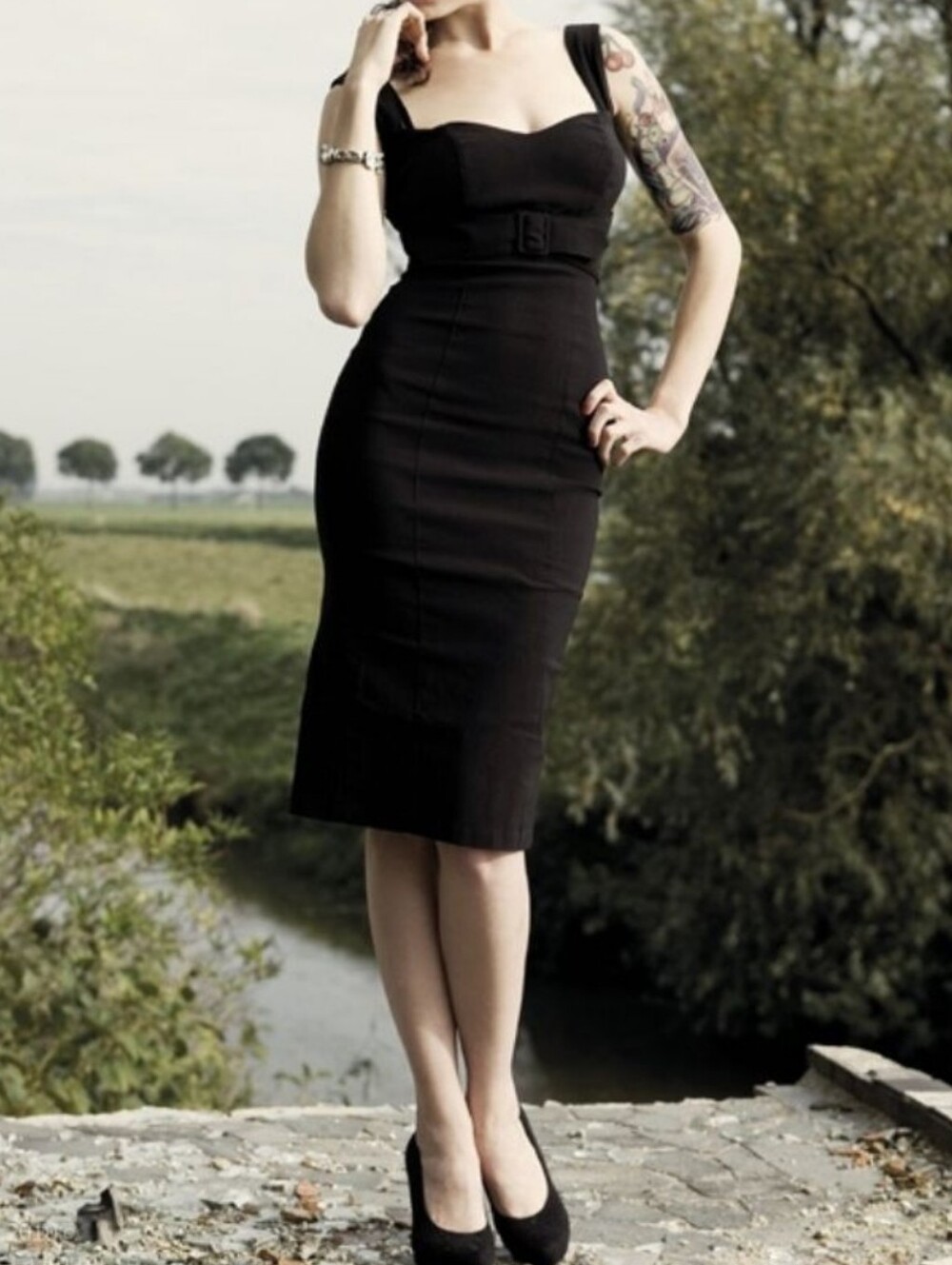 Pinup Girl Couture Jessica Pencil Dress